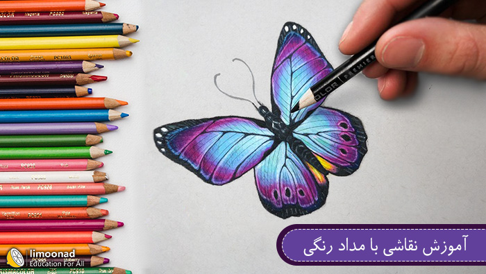 پکیج آموزش نقاشی با مداد رنگی - دوبله فارسی